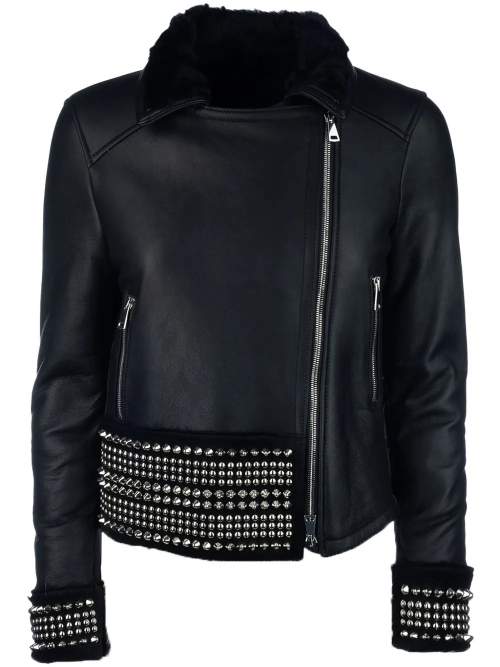 Stud-Detail Jacket