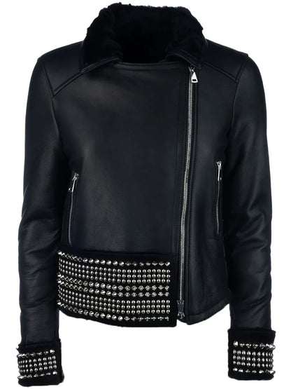 Stud-Detail Jacket