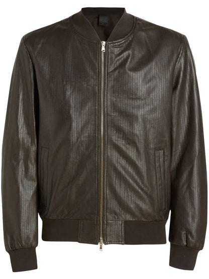 Bomber Leather Jacket