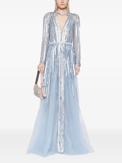 Sequinned Gown