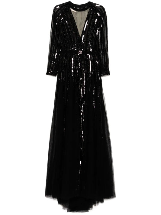 Sequin Long Dress