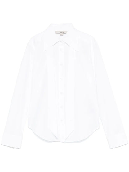 Tie Fitted Shirt