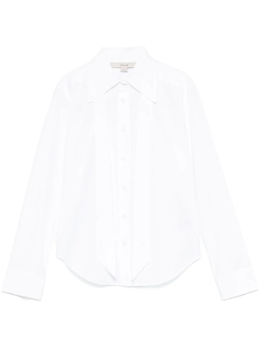 Tie Fitted Shirt