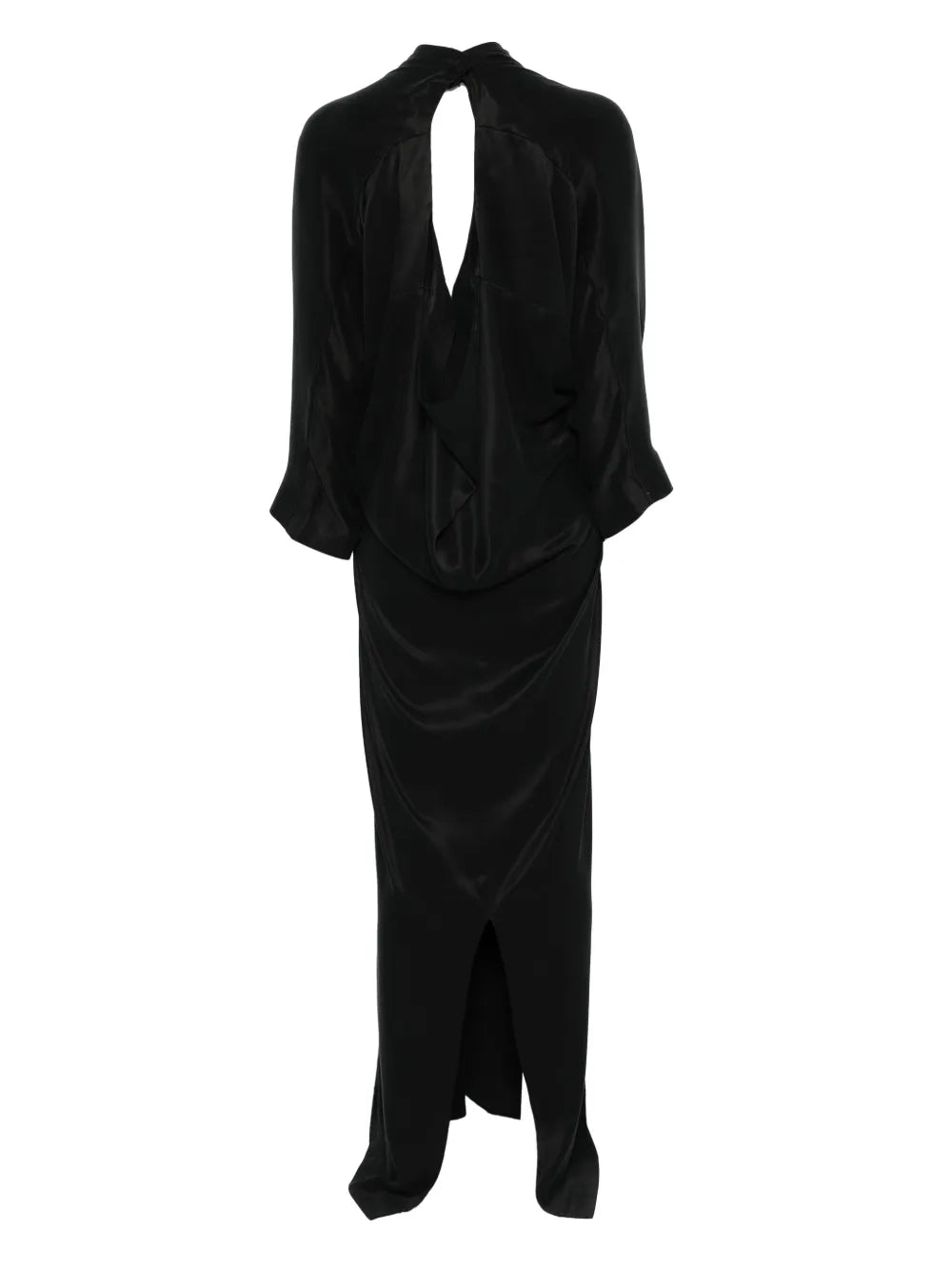 Bat-Sleeve Maxi Dress