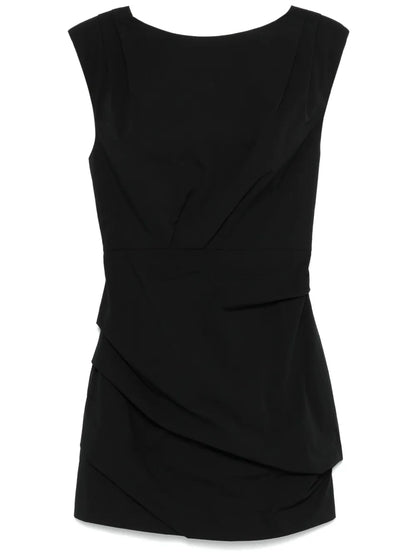 Bateau Tuck Mini Dress