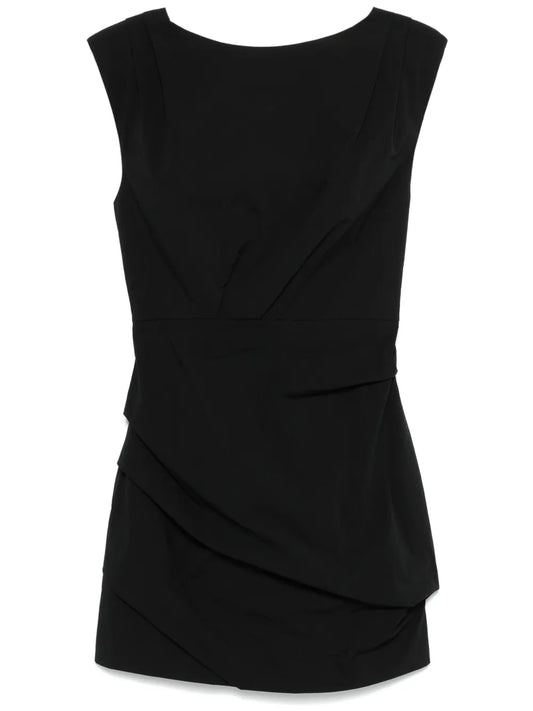 Bateau Tuck Mini Dress