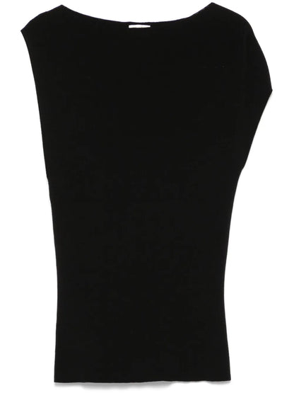 Asymmetric Knit Top