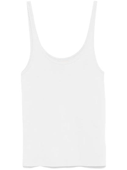Organic-Cotton Scoop-Neck Tank Top