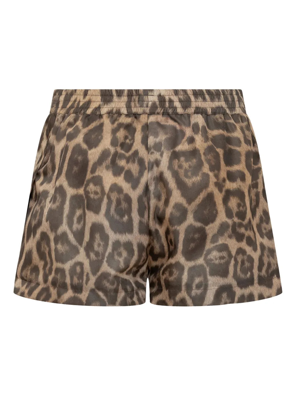 Leopard-Print Shorts