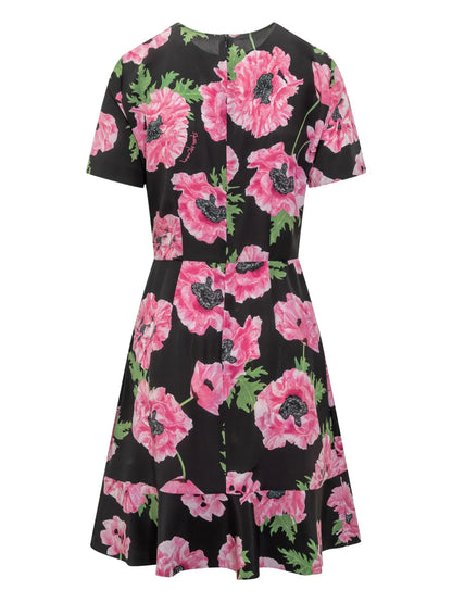 Printed Mini Dress