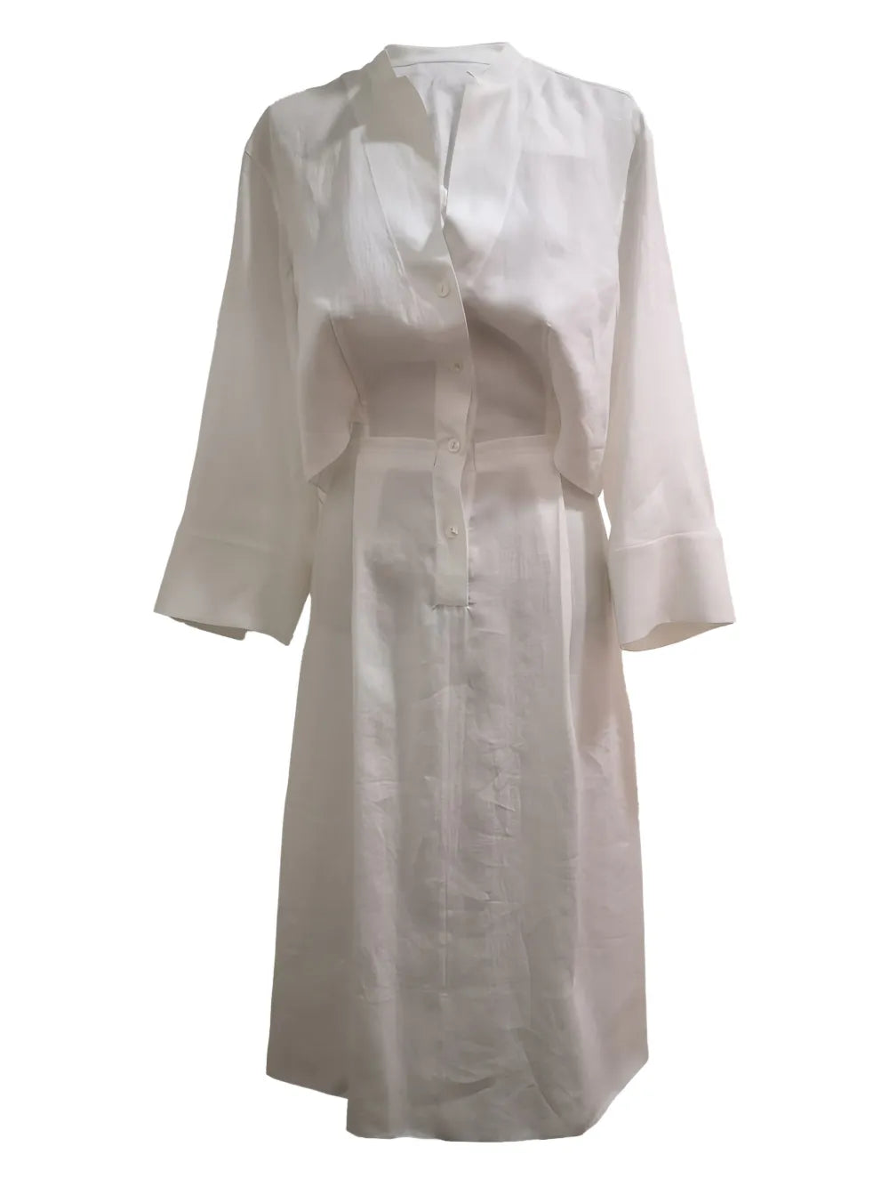 Silk-Blend Dress