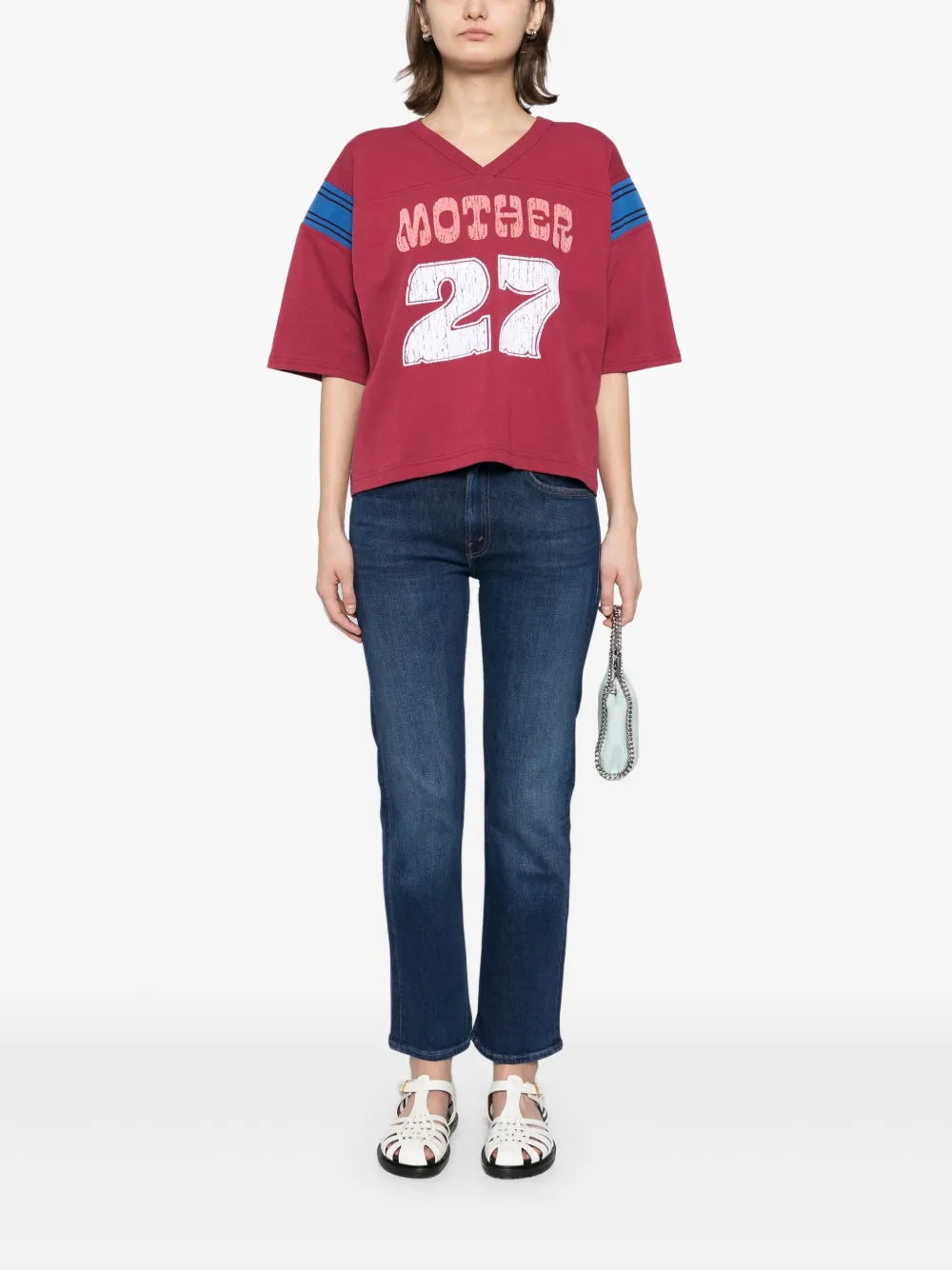 The Mid Rise Rider Flood Jeans