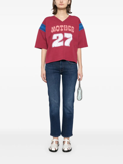 The Mid Rise Rider Flood Jeans