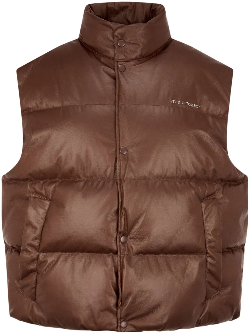 Press-Stud Down Vest