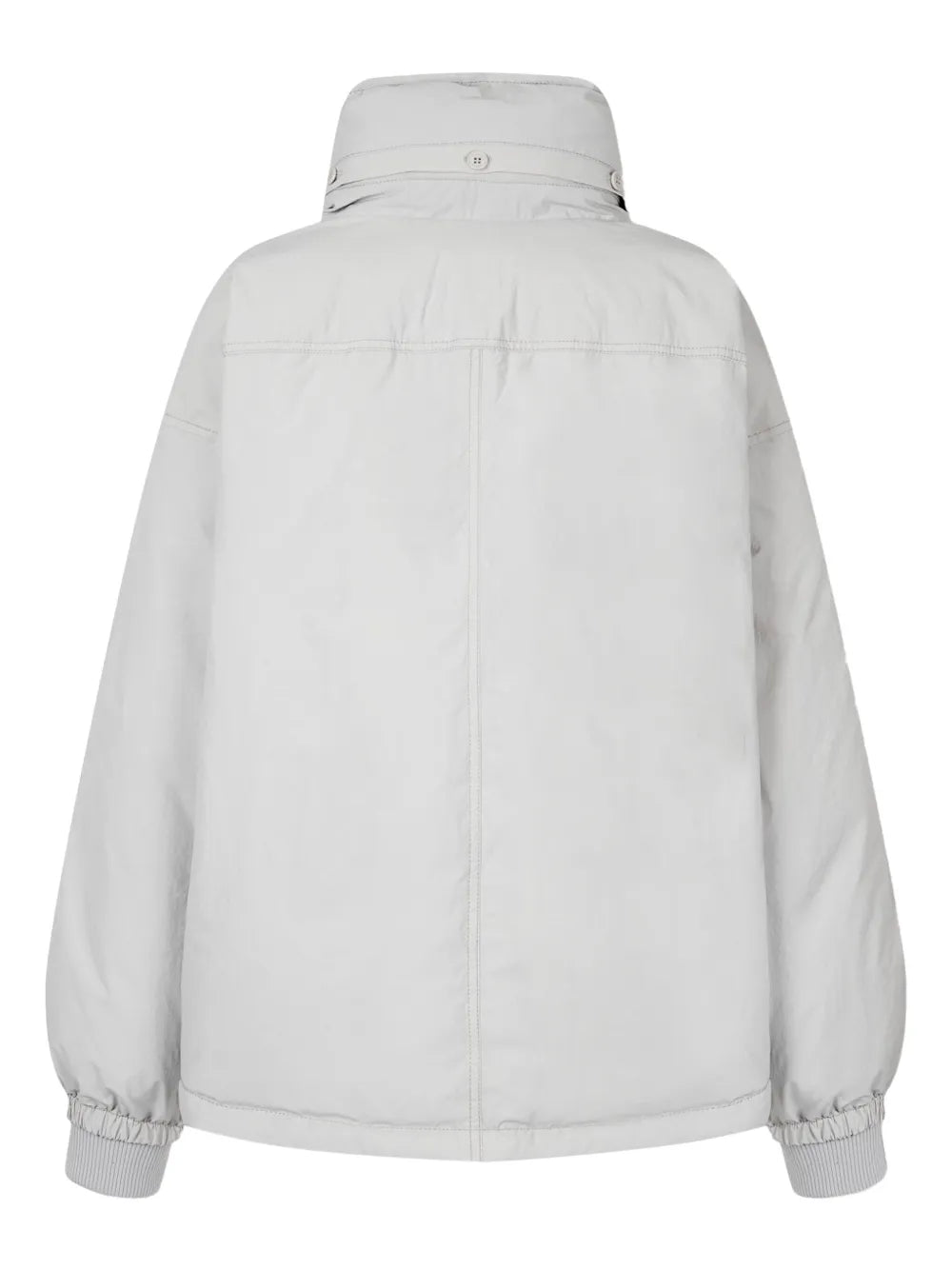 Detachable-Hood Down Jacket