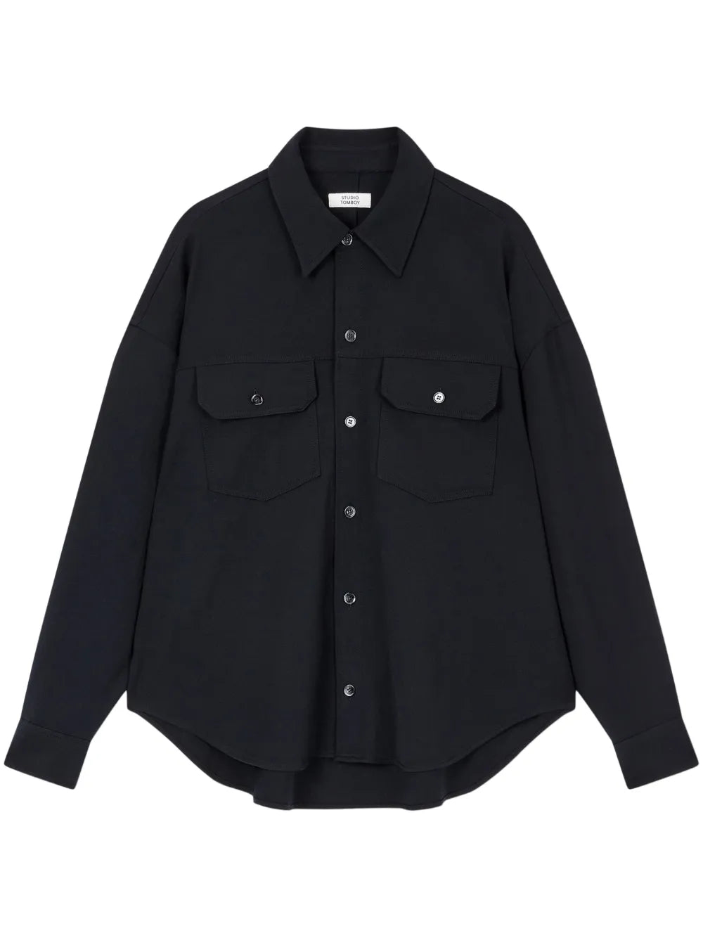Wool Two-Pocket Shirt