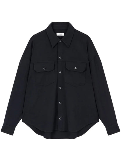 Wool Two-Pocket Shirt
