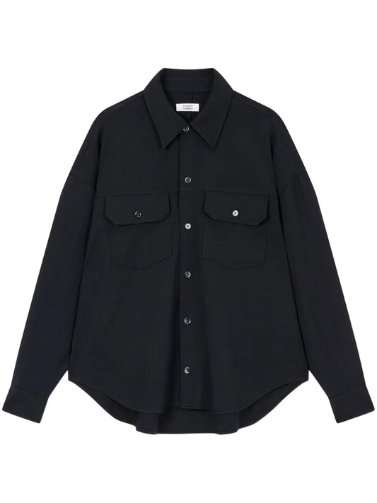 Wool Two-Pocket Shirt