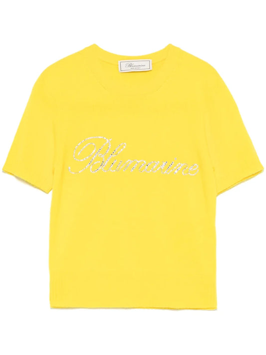 Logo-Embellished Top