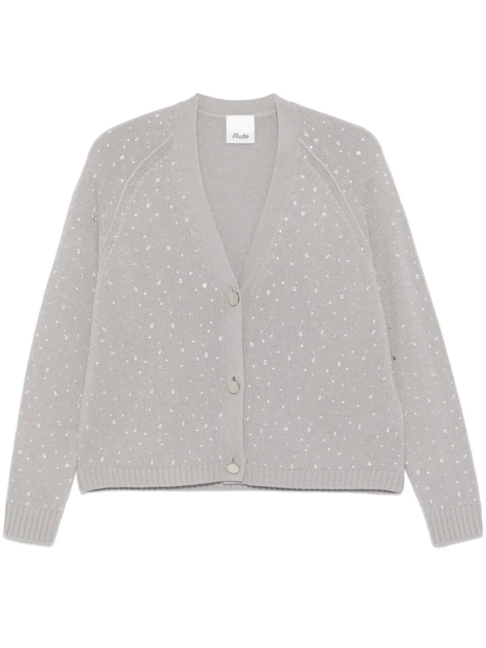 Crystal-Embellished Cardigan