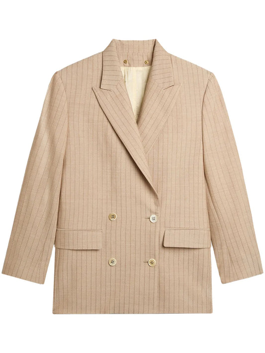 Pinstriped Blazer