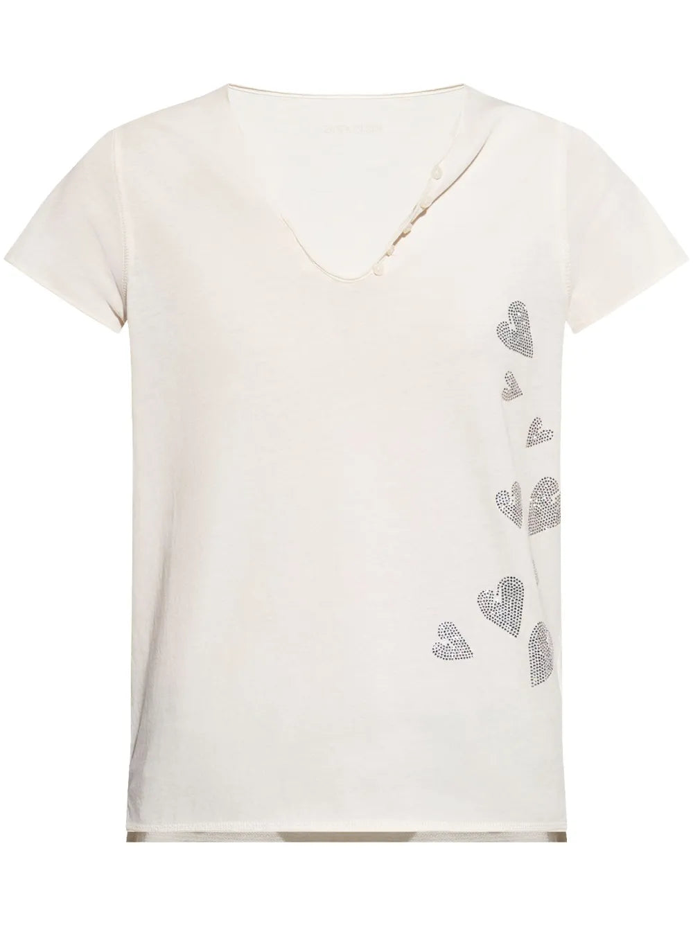 Rhinestone-Embellished T-Shirt
