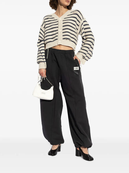 Numbers Motif Track Pants