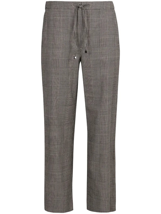 Prince Of Wales Check Trousers