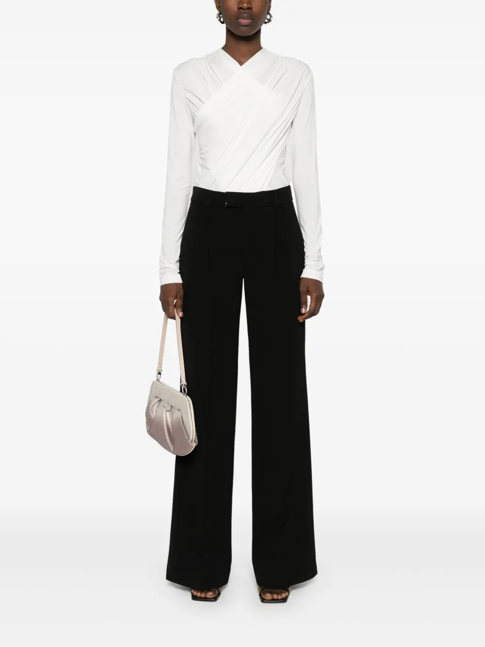Pleat-Detail Trousers