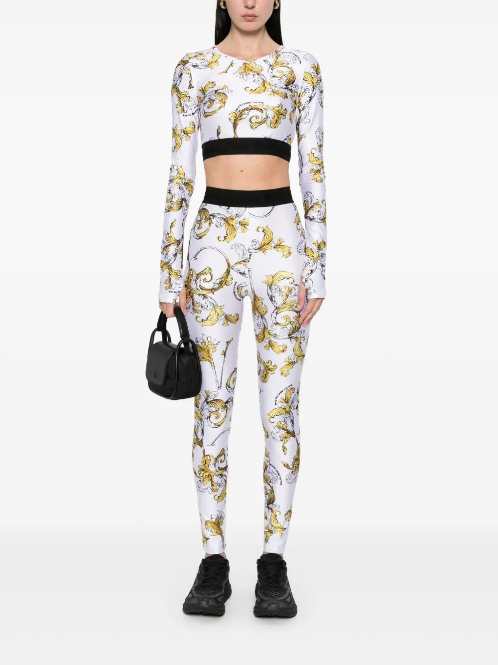 Barocco-Print Top