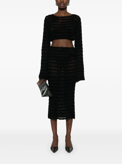 Knitted Midi Skirt