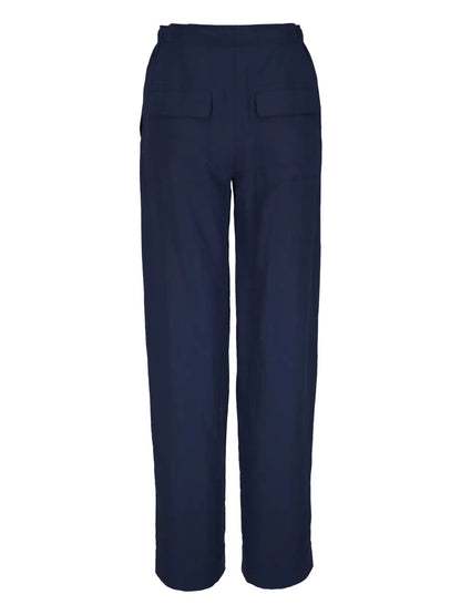 Straight-Leg Trousers