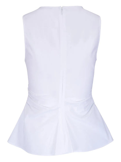 Peplum-Hem Tank Top