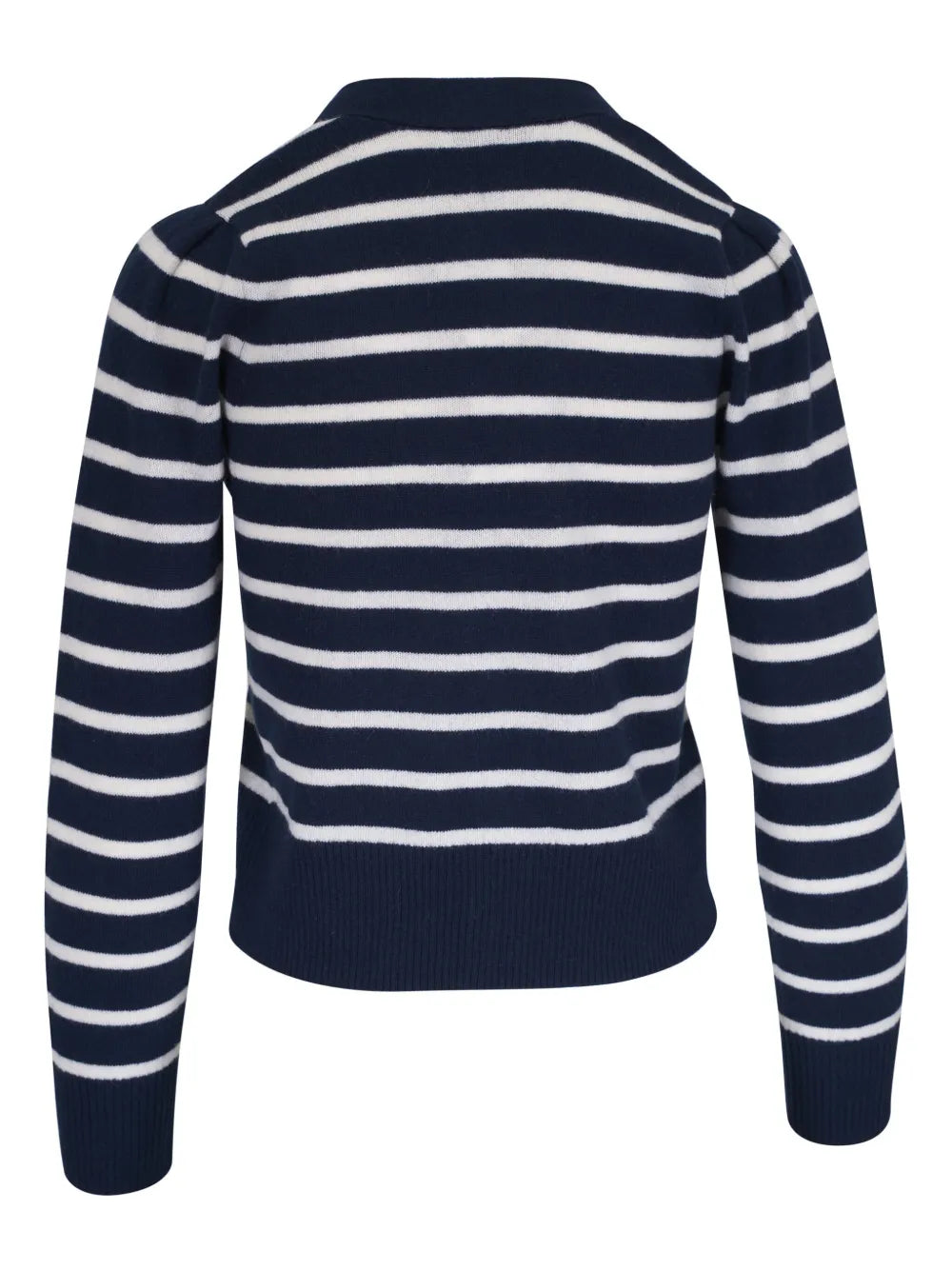 Striped Cashmere Cardigan
