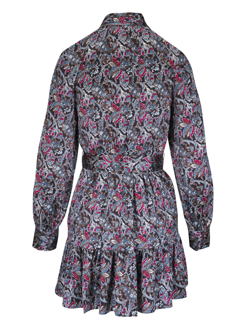 Paisley-Print Mini Dress