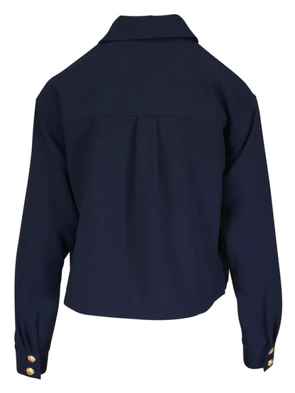 Cargo-Pocket Blouse