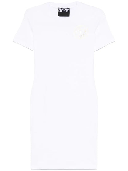 Logo-Print Mini Dress