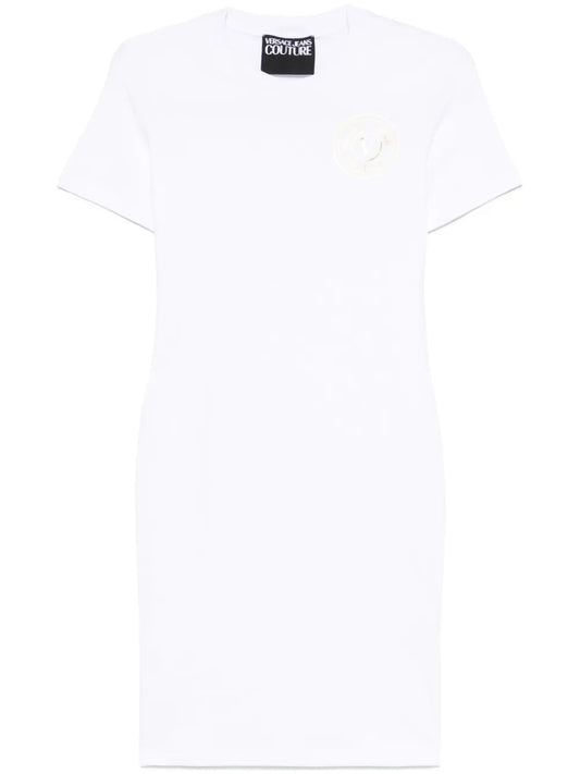 Logo-Print Mini Dress