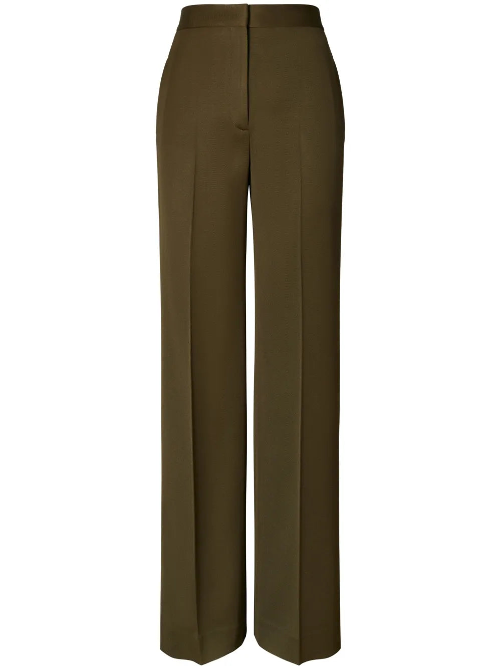 Pressed-Crease Tailored Trousers