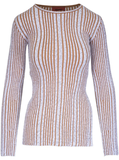 Sequin-Embellished Top