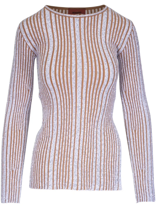 Sequin-Embellished Top