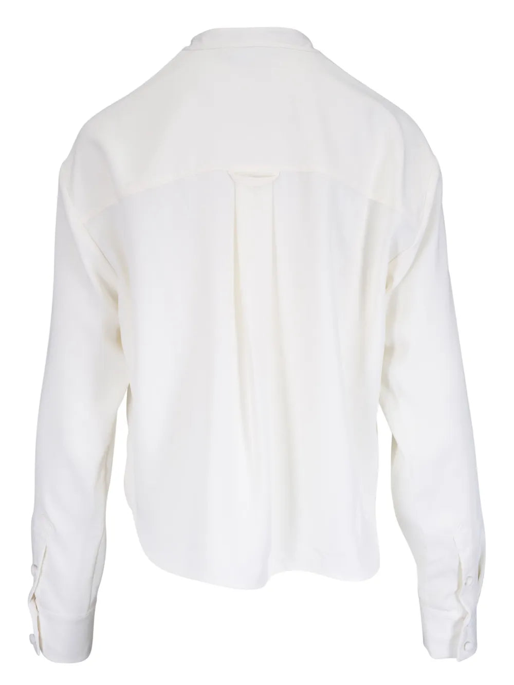 Split-Neck Blouse