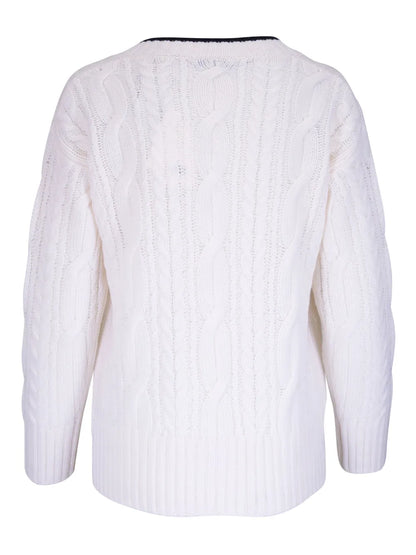 Cable-Knit Sweater
