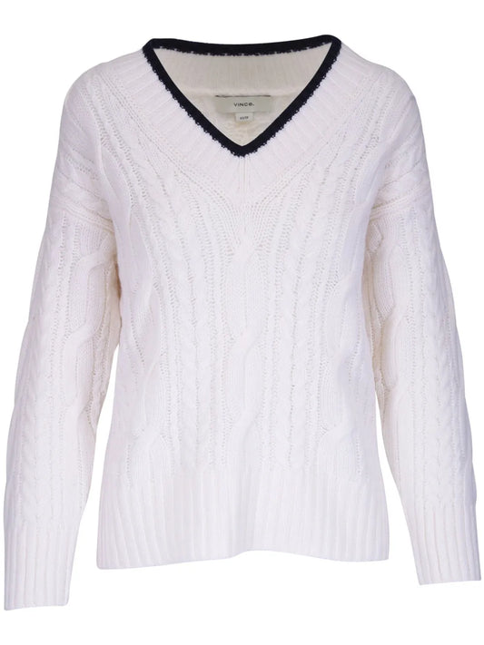 Cable-Knit Sweater