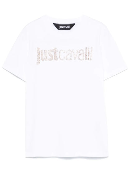 Rhinestone-Logo T-Shirt