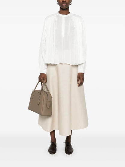 Pleated Blouse