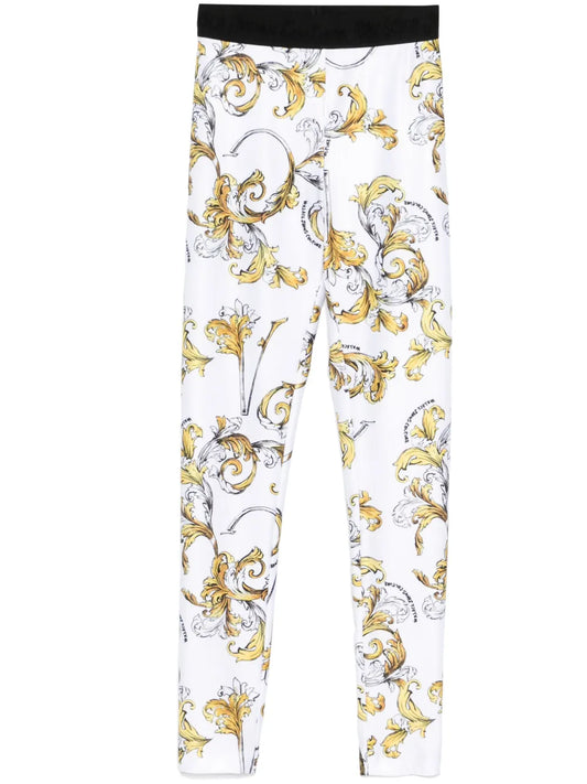 Barocco-Print Leggings