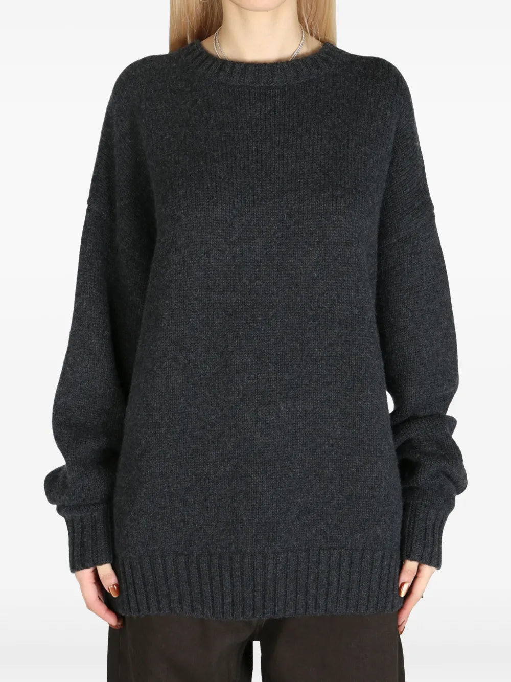 Ribbed-Knit Sweater