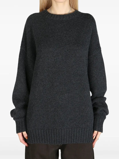 Ribbed-Knit Sweater