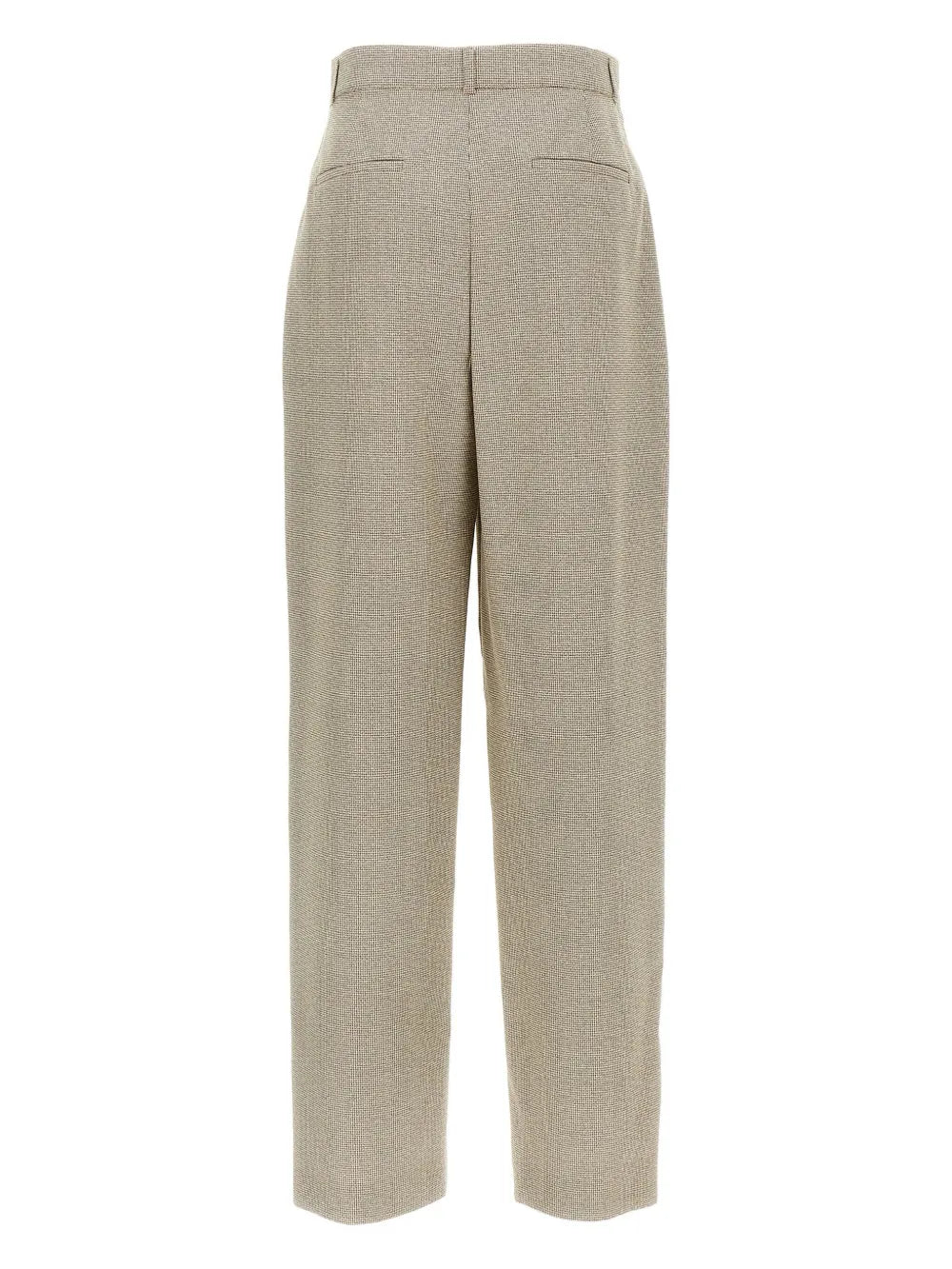 Micro-Check Trousers